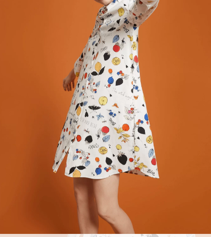 Pennyblack Chemisier Maggese in popeline stampato | Via Italia Moda  Domodossola Shop Online Sartoria