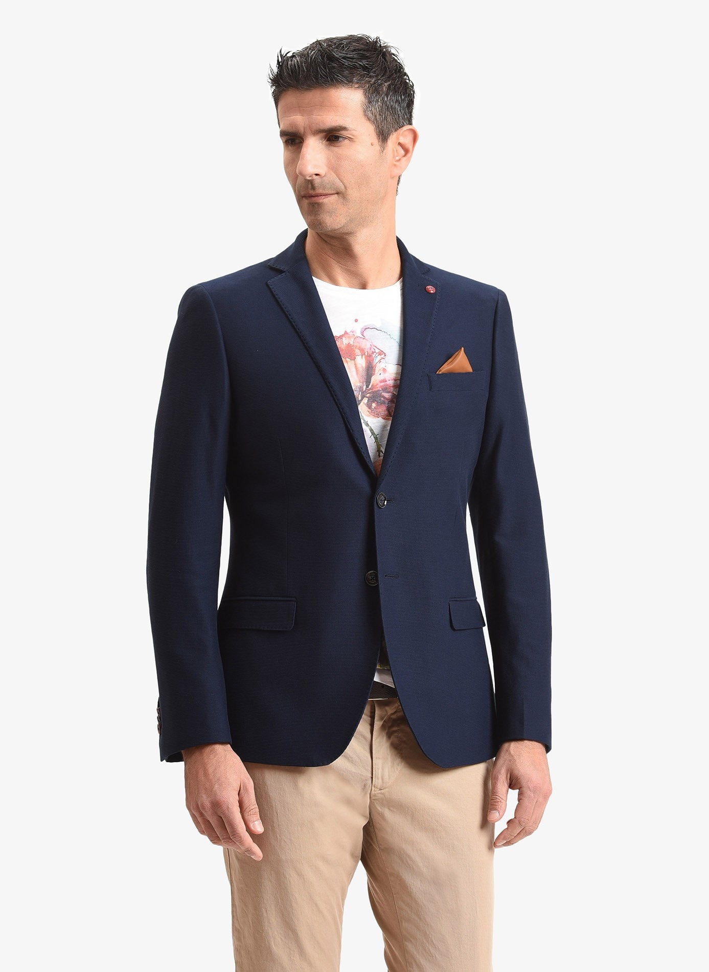 Giacca uomo John Barritt blu | Via Italia Moda Domodossola Shop Online  Sartoria
