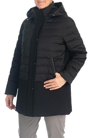 Luisa Viola Piumino nero | Via Italia Moda Domodossola Shop Online Sartoria