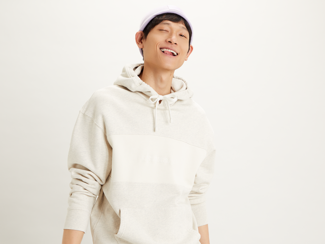 Levi’s Relaxed fit novelty hood linea
