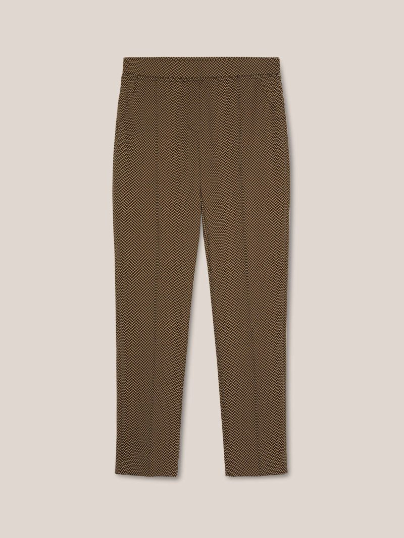 Elena Mirò Pantaloni jacquard stretch